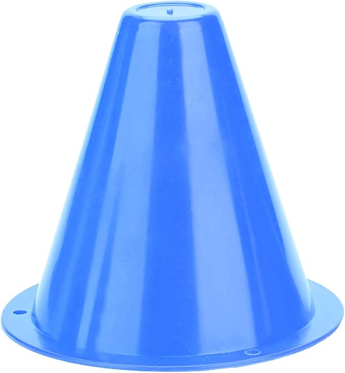 10-Pack Football Training Cones, Bracket Accessories, Obstacle Marking Set