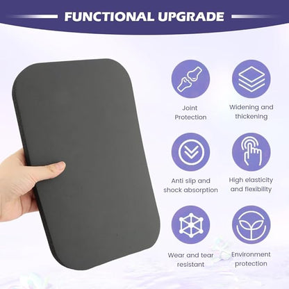 Yoga Knee Pad,High Density Foam NBR Material Yoga Knee Cushion,Clear Up Pain During Exercise,Exercise Pads for Knees Elbows Wrist,Ideal for Pilates and Planks