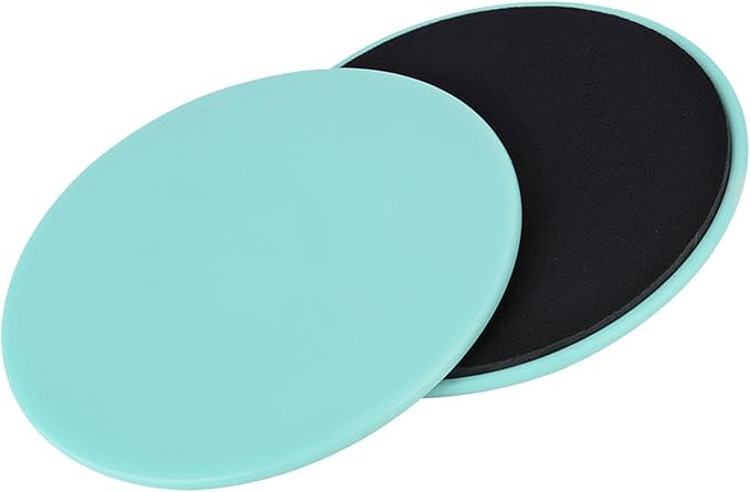 2PCS Exercise Gliding Discs, Fitness Core Slider for Full Body Workout, Portable Lightweight ABS Material, Suitable for Wood Carpet Rug Tile Surfaces, Target Every Muscle Group