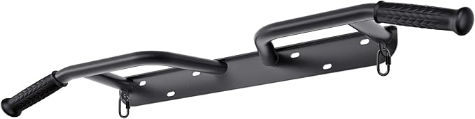 Kipika Heavy Duty Wall Mounted Doorway Pull Up Bar, Multifunctional Chin Up Bar, Portable Fitness Door Bar, Body Workout Home Gym System