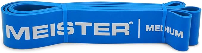 Meister X Band Comfort-Width 41" x 2" Resistance Bands - X-Wide Premium Loop Bands