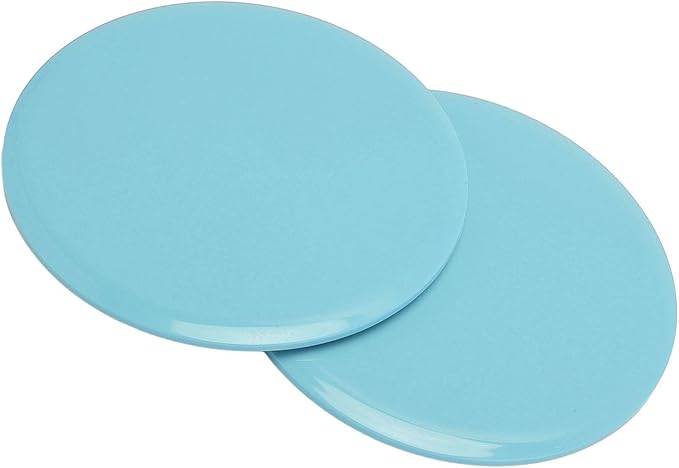 ABS Core Sliders for Home Workout, Fitness Sliders, Compact Gliding Discs for Full Body Exercise, with Foam Layer for Stability, Ideal for Gym Classes and Home Gym