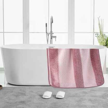 2-Pack Microfiber Bath Towels (27x54 Inches) - Ultra Soft & Quick Dry, 3X Absorbency, Lightweight for Gym, Yoga, Travel & Spa - Perfect for Home, Fitness & Post-Workout