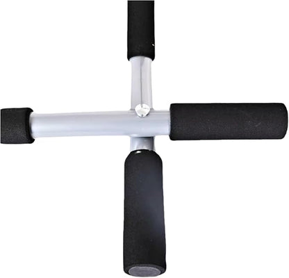 SteelCrush Doorway Pull-Up Bar – Multi-Grip Chin-Up Bar for Home Workout & Strength Training