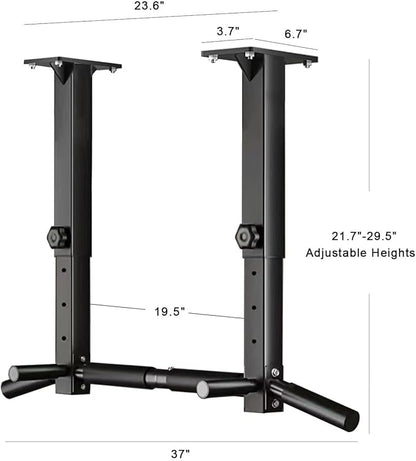 Wall Mount Pull Up Bar, Joist Beam Rafter Mount Pull-up Bar, Ceiling Mounted Chin Up Bar for Home Gym with Punching Bag Hanger
