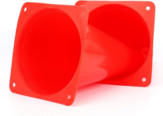 Fasmov 30 Pack Plastic Training Cones, 9 Inches Traffic Cones Indoor Outdoor Sports Agility Cones Soccer Flexible Cone Sets for Soccer, Skating, Drills, Football, Basketball, Assorted Colors