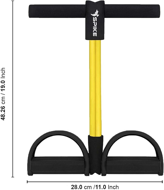 SPIKE Home Exercise Kit 8 Resistance Bands Set up to 200Kg for Chest, Abs, Legs, Shoulder, Biceps, Triceps, Gym Equipment Set for Home Gym Workout