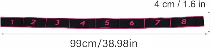 Elastic Exercise Bands, Physical Therapy Bands Yoga Stretching Strap Exercise Accessory Elastic Strap for Home Gym Fitness