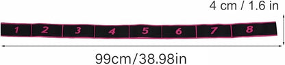 Elastic Exercise Bands, Physical Therapy Bands Yoga Stretching Strap Exercise Accessory Elastic Strap for Home Gym Fitness