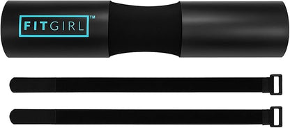 FITGIRL - Squat Pad and Hip Thrust Pad for Leg Day, Barbell Pad Stays in Place Secure, Thick Cushion for Comfortable Squats Lunges Glute Bridges, Olympic Bar and Smith Machine
