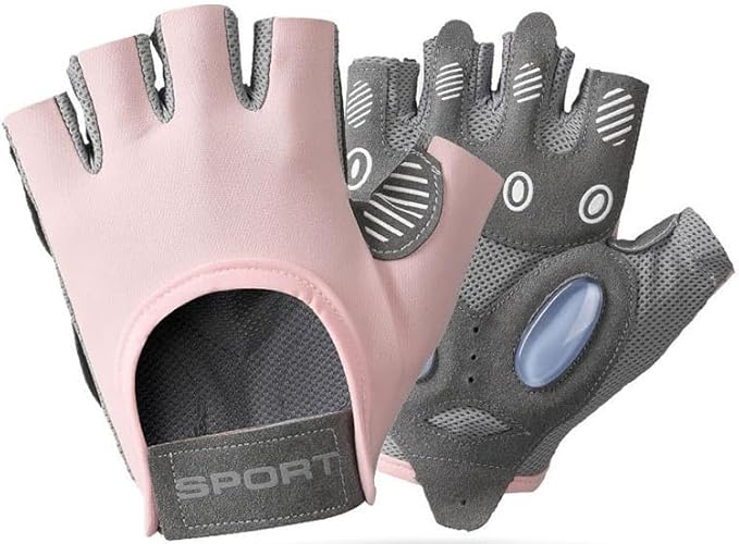 INOGIH Unisex Non-Slip and Durable Workout Gloves Sports Fitness Gloves for Weight Lifting Cycling, Gym, Training