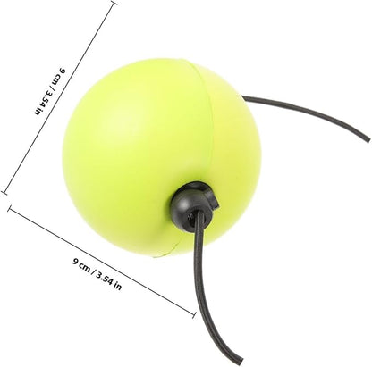 VICASKY Hanging Speed Boxing Ball with Suction Cup 90mm Green Reflex Training Punching Bag Reaction Boxing Speedball and Coordination Training