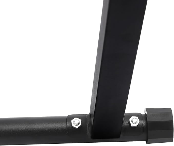 Gdrasuya10 Pull Up Bar Dip Station, Foldable Pullup Bar Free Standing, Height Adjustable Pull Up Bar for Home Gym Strength Training Fitness Equipment, 440LBS
