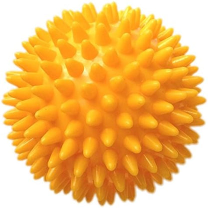 AppleRound Spiky Massage Balls, 7.5 cm & 9 cm Combo Pack, Stress Reflexology, Muscle Therapy, Tension Relief, Porcupine Sensory Ball Set (2, Count)