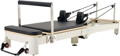VEVOR Pilates Reformer Accessories for Home Gym, Include Reformer Box/Chair/Spine Corrector/Wall Mounted Machine/Jump Board/Foldable & Dual Resistance Springs