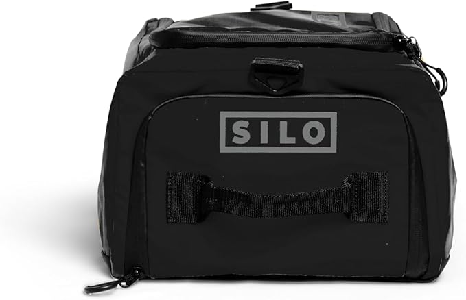 SILO Crew Drop One Ultramarathon Bag - Organize Gear Efficiently for Training Racing Work, Travel - Optimized Storage: Pockets/Compartments for Easy Access Athletes Marathon Fitness 26L Stealth Black