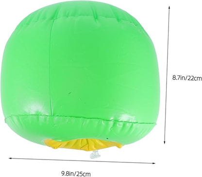 HANABASS Inflatable Boxing Gloves for Adults - Fun Fitness & Stress Relief Mitts for Punching Bag Workouts, Vibrant Green, Safe & Lightweight Training