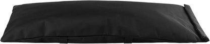 4 Pcs Umbrella Base Weights Sandbags, Small Black Sand Bags Fillable Solid Weight Bags for Umbrella Base, Tent Stand, Fitness Training