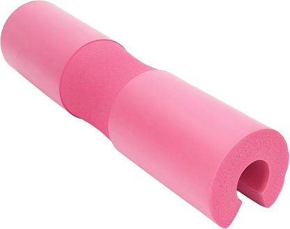 Squat Pad Barbell Pad | Weight Distribution & Shoulder Protection | Neck Support for Squats/Lunges/Hip Thrusts | NBR Rubber Foam, 17.1in Length