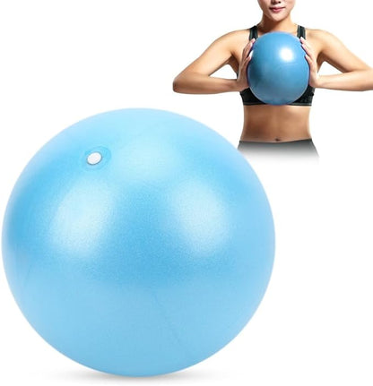 25cm Non-Slip Exercise Ball for Yoga & Pilates - Small Stability Ball for Core Strength Training, Home Gym, Balance Workouts