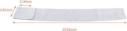 DGZZI Slim Sports Towel Portable Quick Dry Hand Towel Football Accessories Gym Workout Sweat Towel Customizable Logo Embroidery White