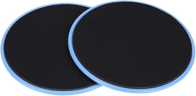 Abs Disc 18×18×2 2pcs Exercise Sliding Gliding Disc Fitness Core Slider Sport Full Body Workout