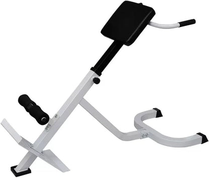 Health & Fitness Hyperextension Roman Chair with Adjustable Height and Back, Glute, Hamstring, and Ab Workouts Foldable Sit Up Gym Bench for Home,Back Extension Bench