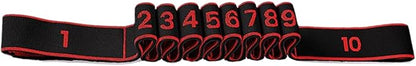 Workout Bands Set, Adjustable Training Equipment, 150x15cm Leg Stretch Yoga Bands for Adults, Latex Fitness Accessory, Exercise Gear with Multi-Level Tension, Full Body Legs Mobility