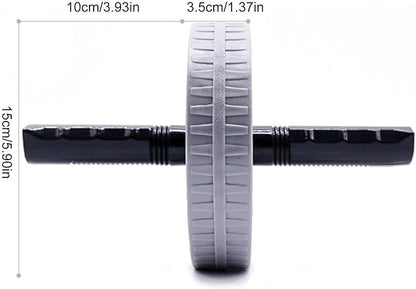 Ab Wheel Roller, Fitness Roller, Abs Workout Roller, Core Exercise Roller, Abs Workout Equipment for Abdominal & Core Strength Training, Automatic Rebound Abdominal Muscle Wheel for Men Women