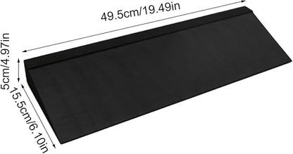 Inclined Squat Wedge, Professional Training Board, 25 Degree Angle with Stability Support, High Density Foam Exercise Block, Fitness Tool with Non Slip Base, Strength Training for Home Gym