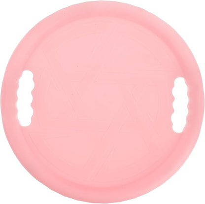 Artibetter Ab Roller Wheel with 4 Rollers and Knee Pad, Core Exercise Equipment for Home Fitness, Pink Fitness Slider Disc for Abdominal Workout and Strength Training