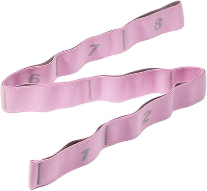 Resistance Bands for Working Out, 8-Levels Elastic Adjustable Exercise Bands for Men and Women,Yoga,Pilates,Body Stretching,Booty Legs,Stretch Bands for Fitness,Training,Physical Therapy,Gym