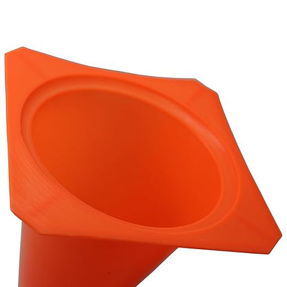 BlueDot Trading 4” Orange Traffic Cones Mini Plastic Sports Cones for Agility Training, RC Racing, Outdoor Activities, Party Games, 40 Pieces