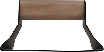 Wood Push up Bars with Ergonomical Handle. Portable