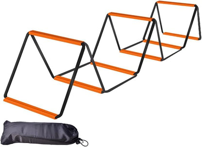Agility Ladder Football Footwork Ladder Balance Foldable Agility Training Equipment Speed Ladder for Outdoor Sports Workout