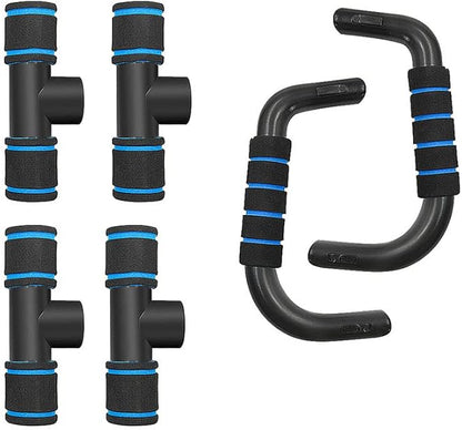 Cooplay 1 pair Push Up Bars for Home Gym Travelling Fitness Workouts Training Exercise