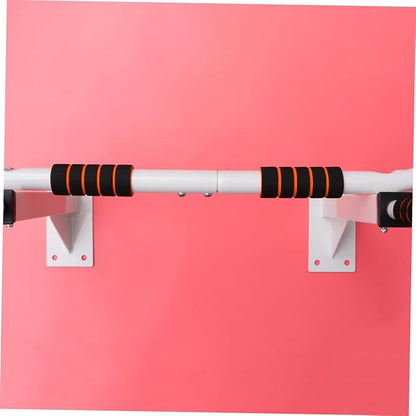 VANZACK Heavy Duty White Doorway Pull up Bar for Home Gym, Professional Upper Body Chin up Bar for Indoor Strength Training and Bodyweight Workouts