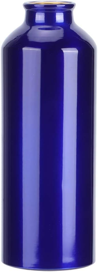 Milltrip Sports Water Bottle, 500ml 750ml Aluminum Blue Water Bottle for Outdoor Gym Fitness Cycling Hiking Climbing Traveling(750ml)