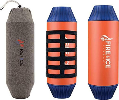 Fire & Ice Therapy F.I.T. Roller | Revolutionary Aluminum Massage Tool | Hot & Cold Temperature Control | Deep Tissue Massage | Aids Muscle Recovery | Pain Relief | Improve Flexibility