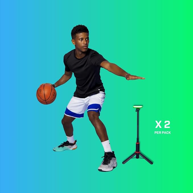 Sports Reaction Agility Lights Training Kit Improves Reaction Time & Agility for Athletes, Physical Therapists & Fitness Trainers Sports.