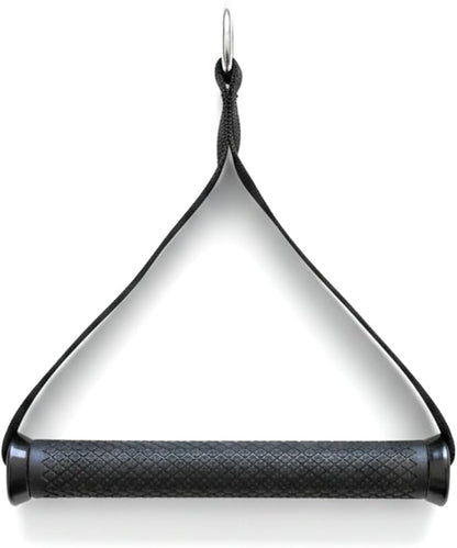 Extra Wide Cable Attachment Handles (Pair) – Heavy Duty Non-Slip Ergonomic D-Handles for Gym Pulley Systems, Resistance Bands, & Suspension Trainers