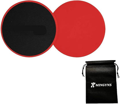 Dual Core Sliders,Core Exercise Gliding Discs Sportz Sliders for Working Out Compact Core Gliders for Home Gym Dual Sided Disks Used on Carpet or Hard Floors