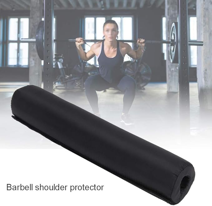 Barbell Squat Pad, 15.75 X 2.76in Water Proof Breathable Squat Bar Pad, Neck Shoulder Protector for Hip Thrusts, Weightlifting, Lunges