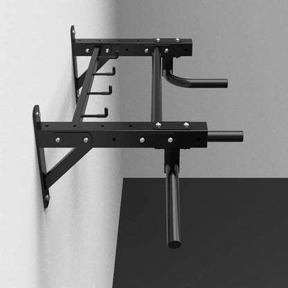 Wall-Mounted Pull Up Bar,Home Gym Heavy Duty Fitness Horizontal Bar,Strength Training Rod with Adjustable Handle,Load 300kg