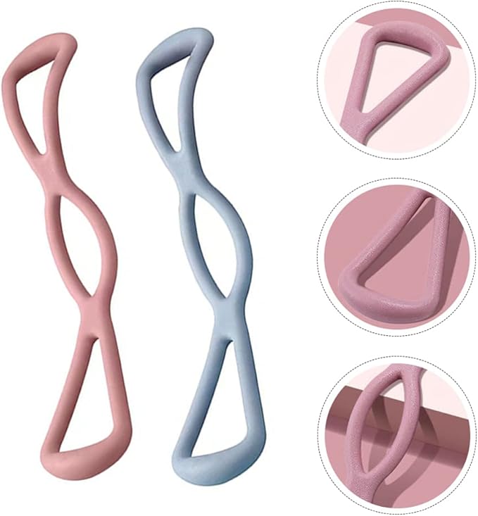 Tensioner Elastic Band Stretch Strap Yoga Stretching Band Building Tool Fitness Yoga Workout Pulling Exerciser