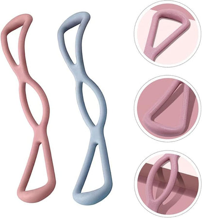 Tensioner Elastic Band Stretch Strap Yoga Stretching Band Building Tool Fitness Yoga Workout Pulling Exerciser