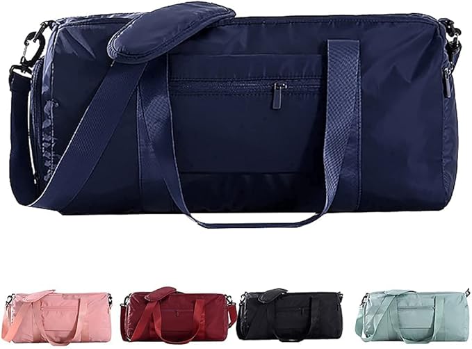 Sports Gym Luggage Travel Bag for Men and Women, Sports Gym Bag, Exercise Duffel Bag, Large Capacity and Light to Carry, Waterproof and Dirt-resistant Foldable Travel Bag ,Gear Blue