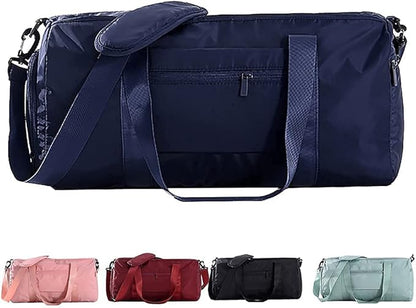 Sports Gym Luggage Travel Bag for Men and Women, Sports Gym Bag, Exercise Duffel Bag, Large Capacity and Light to Carry, Waterproof and Dirt-resistant Foldable Travel Bag ,Gear Blue