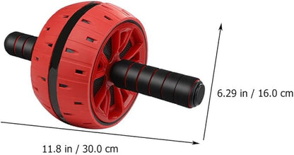 VICASKY Ab Roller Wheel with Knee Pad, Quiet Abdominal Exercise Equipment for Core Workout, Crimson Ab Wheel Roller for Home Strength Training