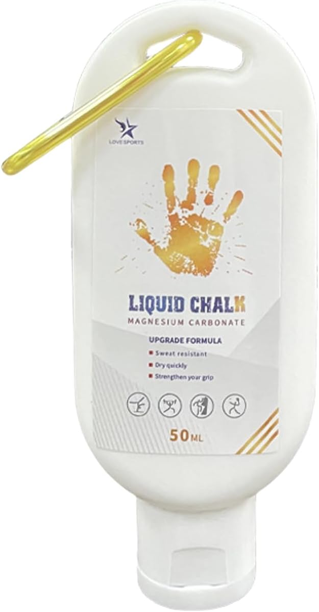 Liquid Gym Chalk Sweat Strong Grip Quick Drying Hand Grip Chalk for Gymnastics, Rock Climbing, Powerlifting Liquid Magnesiums Powder